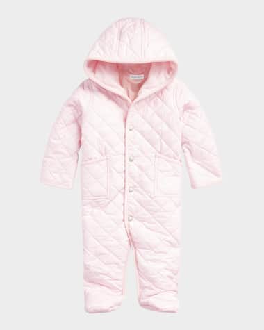 Ralph Lauren Childrenswear Girl's Hooded Barn Bunting, Size 3M-9M