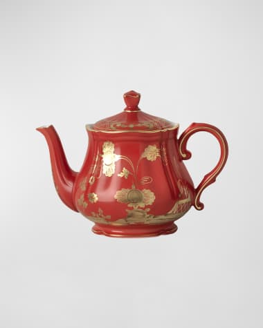 GINORI 1735 Oriente Italiano Rubrum Teapot