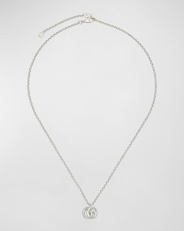 Gucci GG Marmont Sterling Silver Necklace