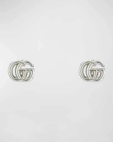 Gucci GG Marmont Sterling Silver Stud Earrings