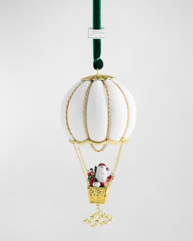 Michael Aram Santa In Balloon Ornament