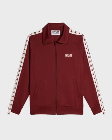 Golden Goose Men's Star Full-Zip Track Jacket