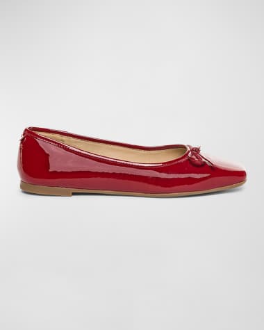 Red designer flats hotsell