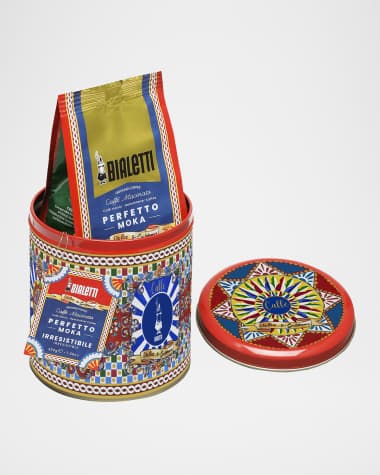 Bialetti x Dolce&Gabbana x Dolce&Gabbana Irresistible Coffee Tin, 7 oz.