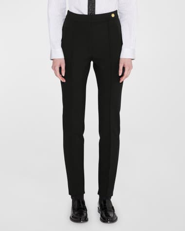 CALLAS Milano Cortina Cropped Skinny Pintuck Trousers