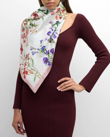 Neiman marcus clearance silk scarves