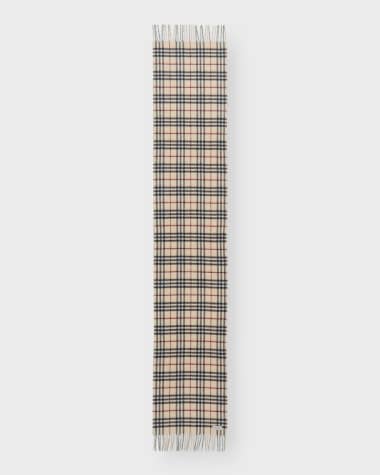 Burberry Vintage Check Cashmere Scarf
