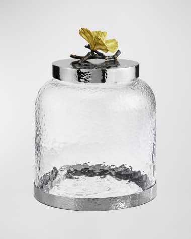 Michael Aram Butterfly Ginkgo Cookie Jar