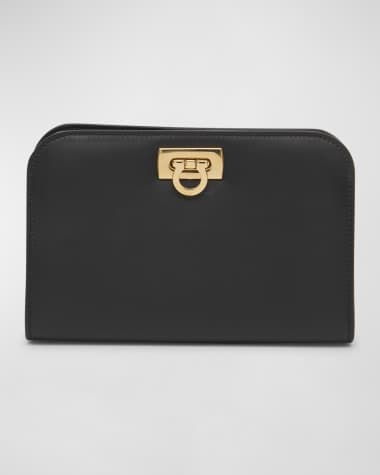 Ferragamo Wanda Gancini Clutch Bag