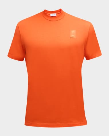 Ferragamo Men's Logo Patch T-Shirt
