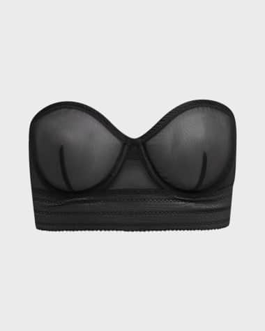 Else Bare Sheer Strapless Underwire Bra