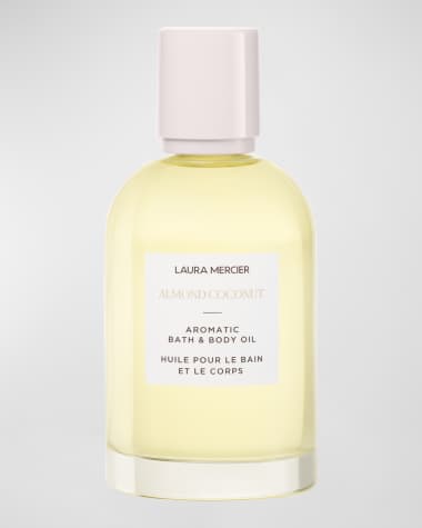 Laura Mercier Almond Coconut Aromatic Bath & Body Oil, 3.3 oz.