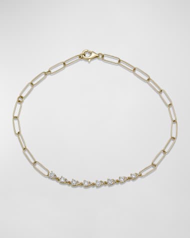 STONE AND STRAND Pear Illusion Diamond Bracelet