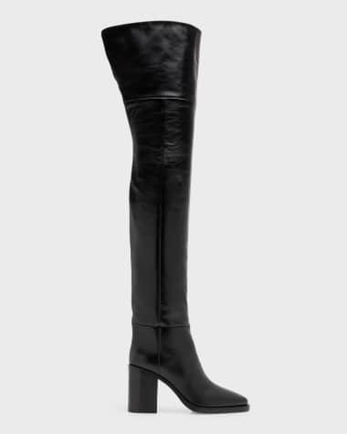 Paris Texas Ophelia Leather Knee Boots