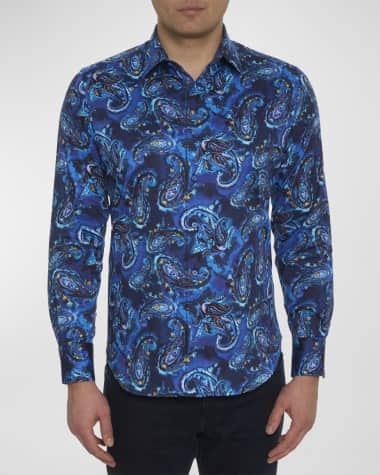 SASOM  apparel Louis Vuitton Monogram Bandana Short-Sleeved Denim Shirt  Indigo Check the latest price now!