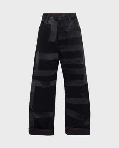 Raleigh Workshop Men's Rowan Hand-Painted Jeans