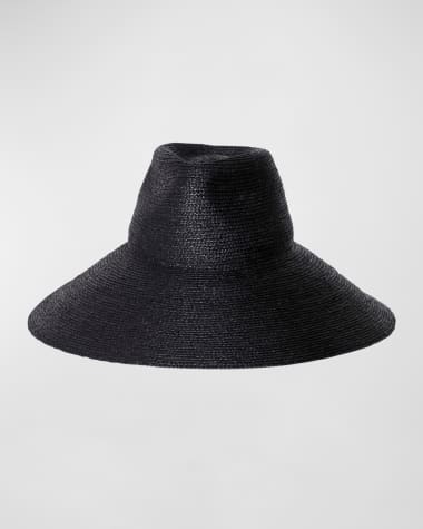 Janessa Leone Tinsley Packable Raffia Wide-Brim Hat