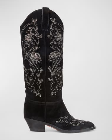 Ralph lauren womens cowboy boots discount