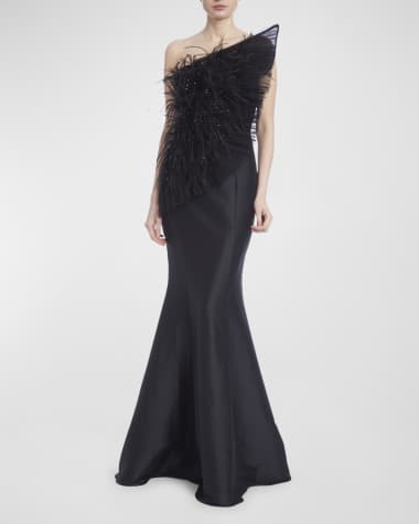 Neiman marcus cheap black gowns