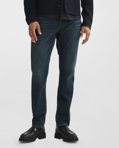 Versace Men's Slim-Straight Basic Jeans