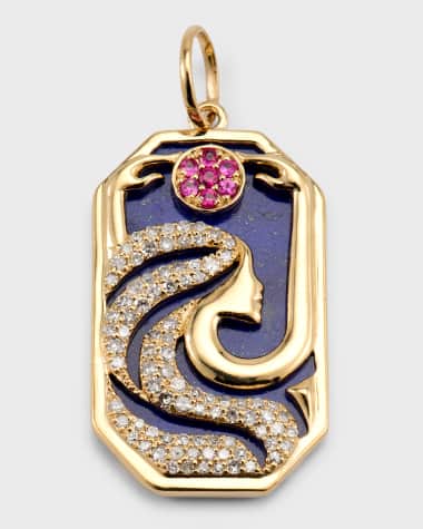 Diamond Rose Pendant Necklace - Suna Bros | Schwanke-Kasten Jewelers Small 20K Pink Gold Pendant