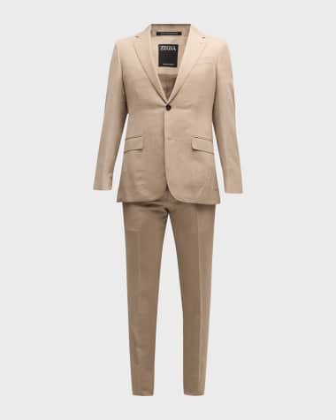 ZEGNA Men's Trofeo Linen Suit