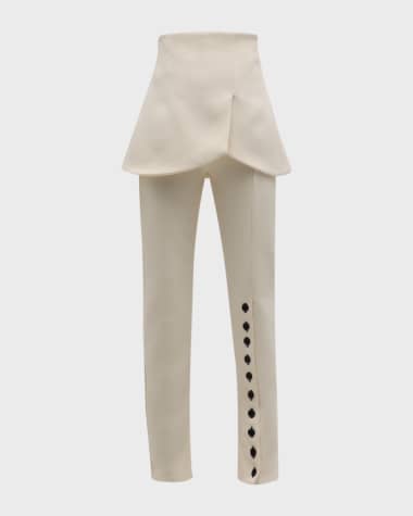 A.W.A.K.E. MODE Multi-Button Basque Pants