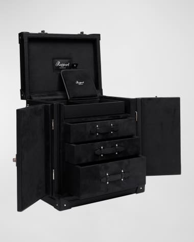 Rapport Tuxedo Collection Deluxe Jewelry and Accessory Trunk