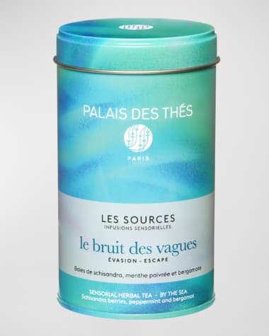 Palais des Thes Les Sources By the Sea, Escape Organic Sensorial Herbal Tea, 4.9 oz.