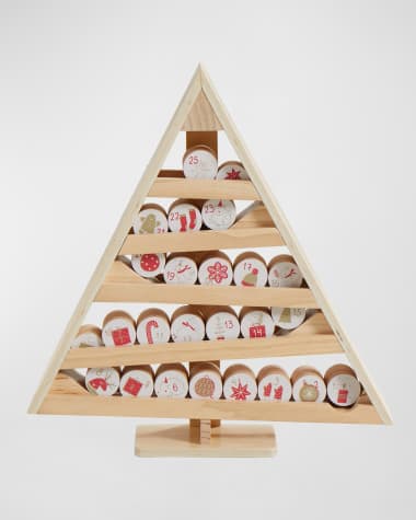 Wonder & Wise Kid's Tree Advent Calendar