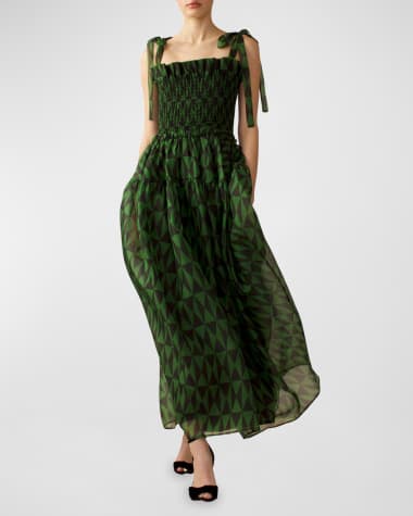 open lace back dress Cynthia Rowley