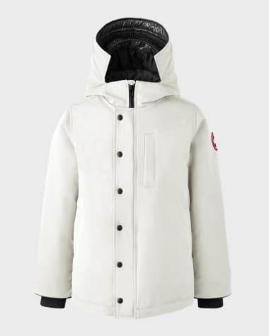 Canada Goose Kid's Logan Hooded Down Parka, Size S-L