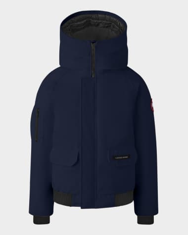 Canada Goose Kid's Chilliwack Hooded Down Bomber Jacket, Size S-L