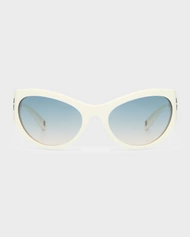 Saint Laurent YSL Acetate Rectangle Sunglasses