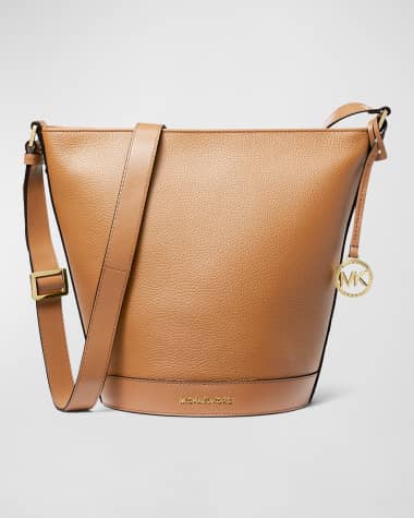 MICHAEL Michael Kors Medium Zip Leather Bucket Bag