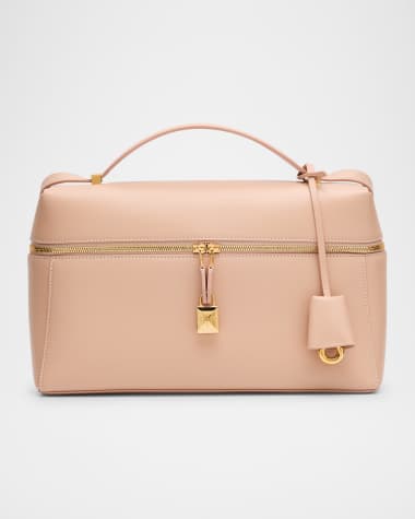 Loro Piana Extra Bag L27 Leather Saddle Bag