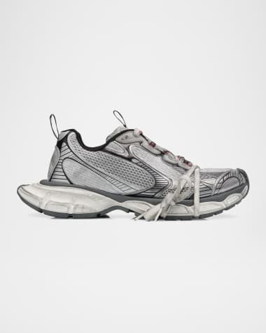 Balenciaga Men's 3XL Mesh Runner Sneakers
