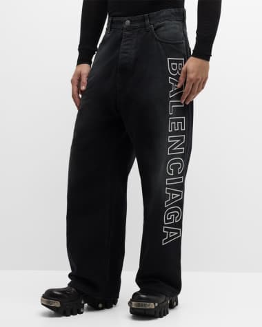 Balenciaga Outline Baggy Pants