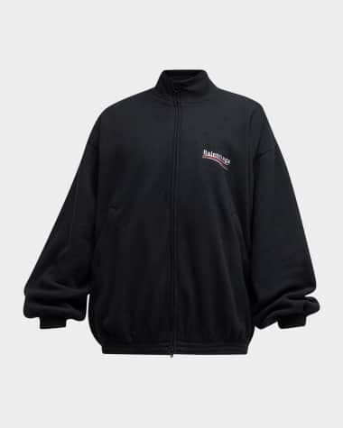 Balenciaga Men's Political Campaign Zip-Up Jacket