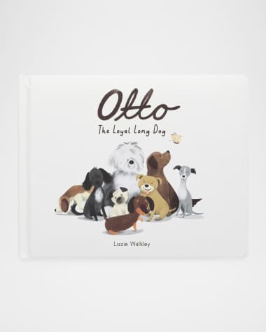 Jellycat Otto The Loyal Long Dog Board Book