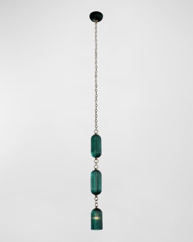 Allegri Crystal by Kalco Lighting Verde Mini Pendant Light