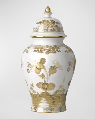 GINORI 1735 Oriente Italiano Potiche Lidded Vase