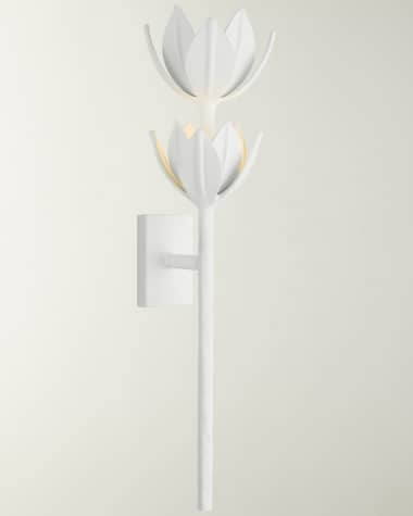 Visual Comfort Signature Alberto Two-Tier Sconce by Julie Neill