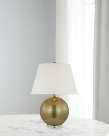 Visual Comfort Comtesse Triple Brass Lamp
