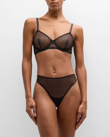 Else Kate Wavy Lace Thong