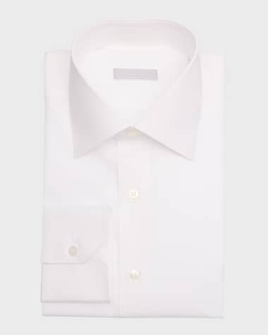 Stefano Ricci Men's Textured Cotton Sport Shirt