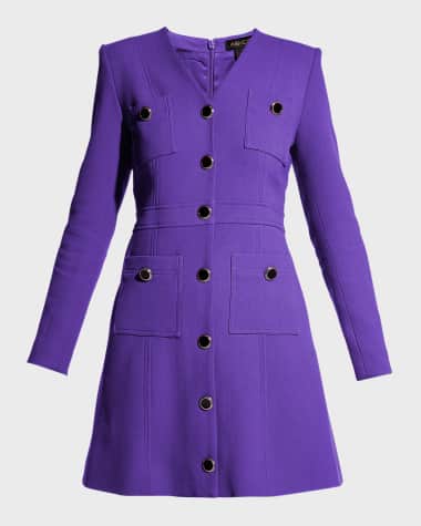 AS by DF Simone Wool Mini Dress