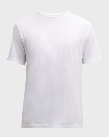 Stefano Ricci Men's Cotton Embroidered T-Shirt