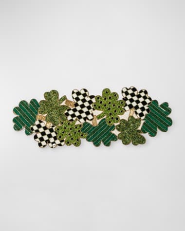 MacKenzie-Childs Lucky Clover Beaded Runner