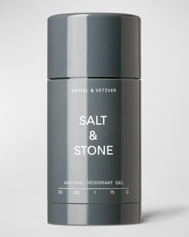 Salt & Stone Natural Deodorant Gel, Santal & Vetiver